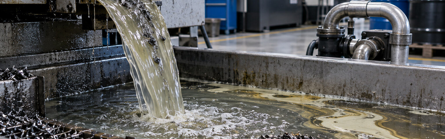 Come gestire acqua contaminata da oli industriali